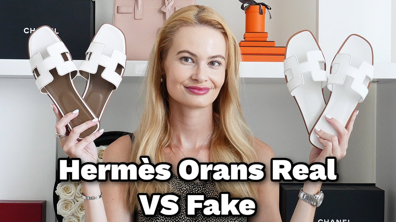 Hermès Orans Real VS Fake 🩴