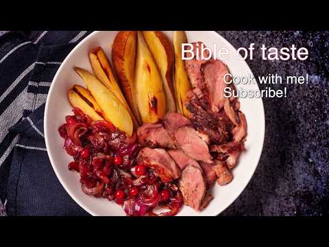 Video: Cooking Duck Breast With Pear