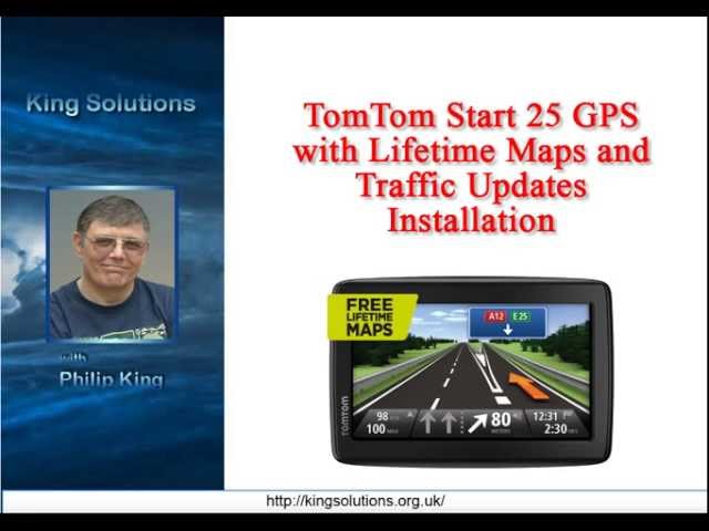 TomTom Start 25 GPS System Software Installation -