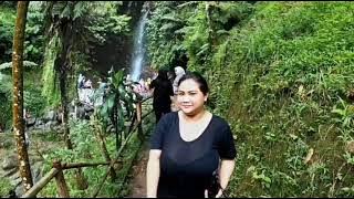 liburan with family di curug ngumpet