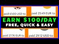 How to Make Quick Money Online in One Hour | Make Money Online Worldwide For Free