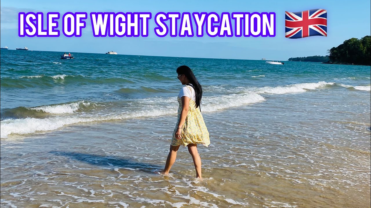 WE FOUND A SECLUDED BEACH! Isle of Wight Staycation Day 4 Exploring more beaches.