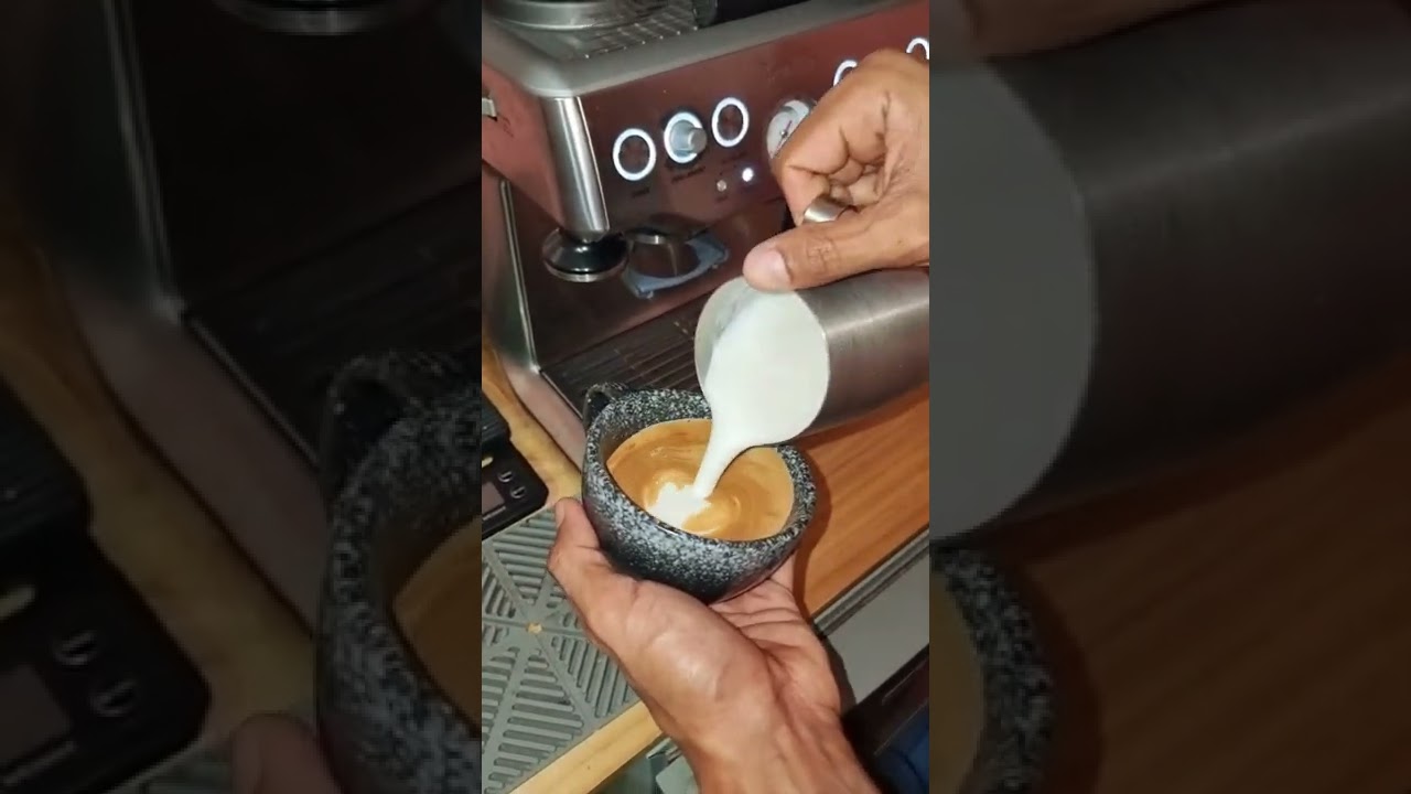 not bad but taste good! #latteart #coffee #latte #barista #homebrew #cappuccino #fresh #coffeeaddict