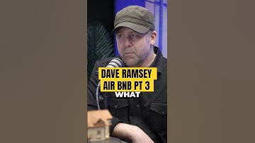 What does Dave Ramsey think about air bnb #realestate #business #airbnb