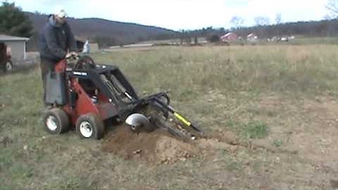 Toro Dingo Trencher Attachment For A Mini Skid Steer Loader For Sale Mark Supply Co