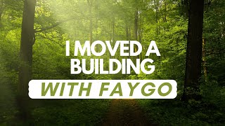 I moved a building with Faygo. You probably shouldn't.