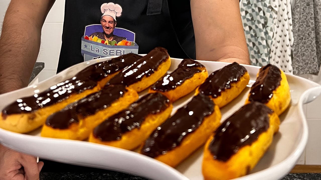 ECLERE de CASA, cu crema de Vanilie (ca la COFETARIE)