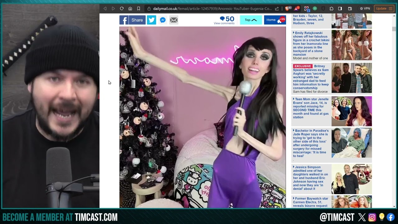 Eugenia Cooney Sparks OUTRAGE Over Anorexic SKELETAL Figure, People DEMAND TikTok BAN HER