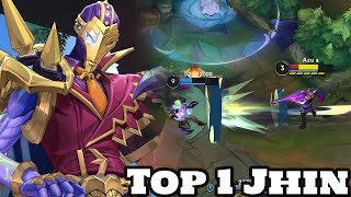 Wild Rift Jhin - Top 1 Jhin Soul Fighter Skin Gameplay Rank Challenger