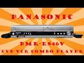 How to record vhs to dvd with panasonic dvd vcr combo recorder dmres46v withmi output