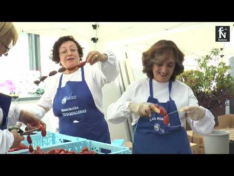 Las Rosquilleras reparten huevos con chorizo