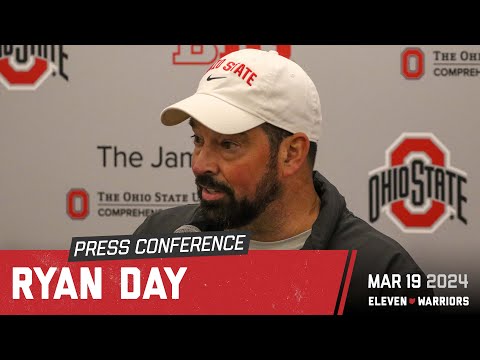 Ryan Day Talks About Tony Alford Leaving For Michigan, Working With Running Backs, Special Teams