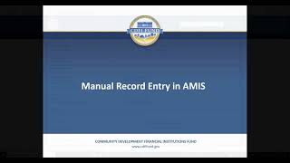 NMTC Allocatee Transaction Level Report Tutorial