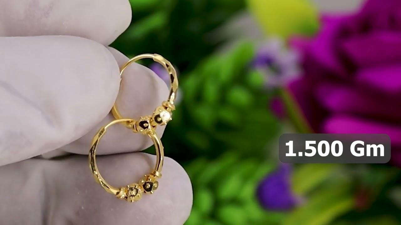 14K Solid Gold Baby Diamond Stud Earrings – J&CO Jewellery