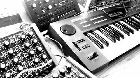 Korg Monotribe sync test