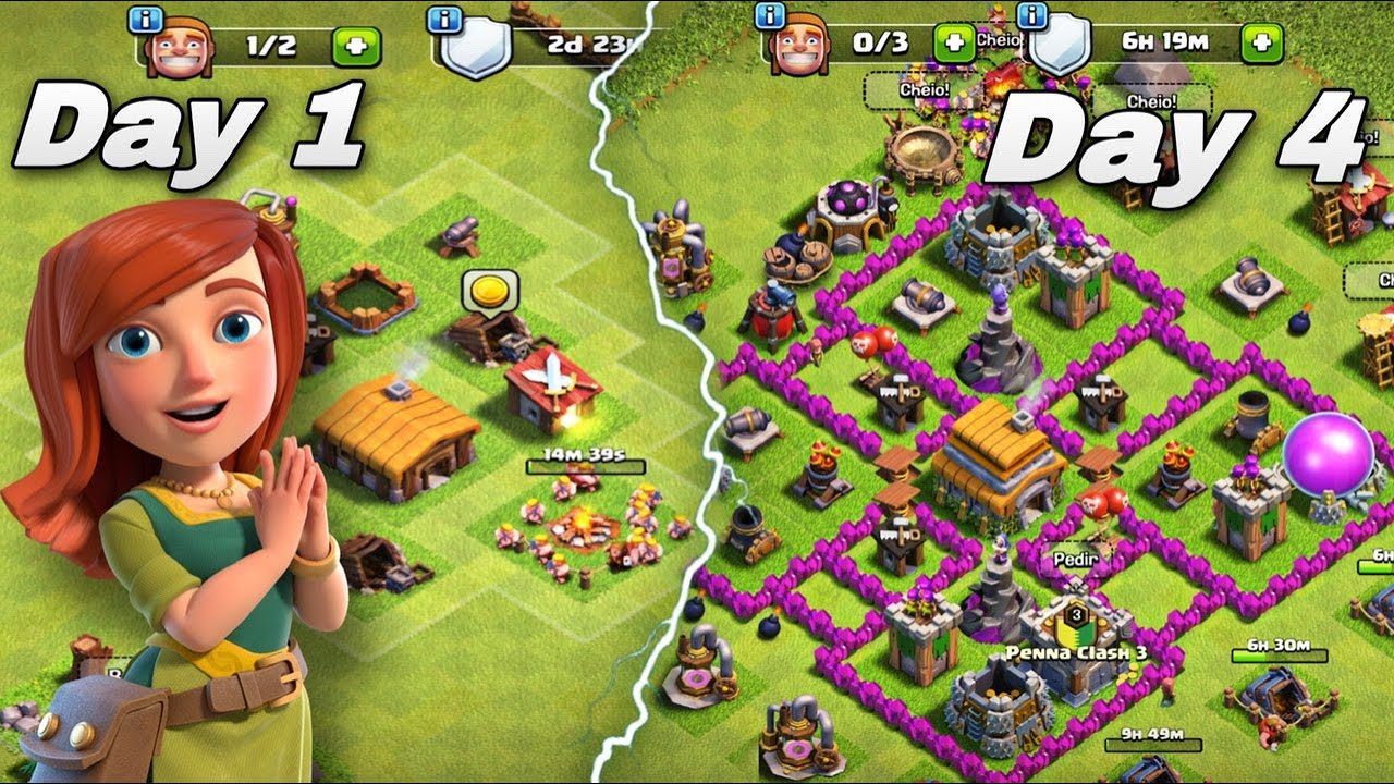 Como funcionam os clãs de doação? + Dicas de Clã - Clash of Clans