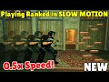 CRAZY *NEW* Bug To Play Ranked at 0.5x Speed [SLOW Motion] - Rainbow Six Siege North Star