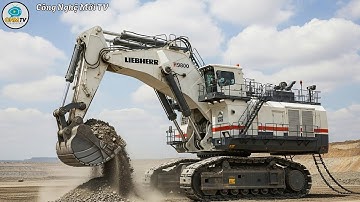 MÁY XÚC LIEBHERR R9800 – ÔNG HOÀNG CỦA NGÀNH KHAI THÁC MỎ