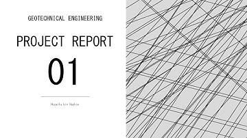 Project Report 01 (Slope Stability)