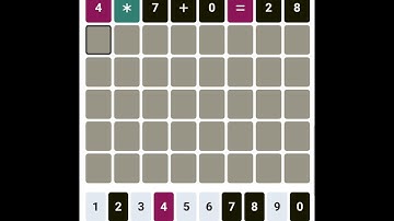 Nerdle Game 76 Solution - 5th April 2022