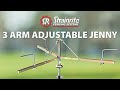 Adjustable 3 Arm Folding Wire Jenny (FWJ00155) Adjustable 3 Arm Folding Wire Jenny (FWJ00155)