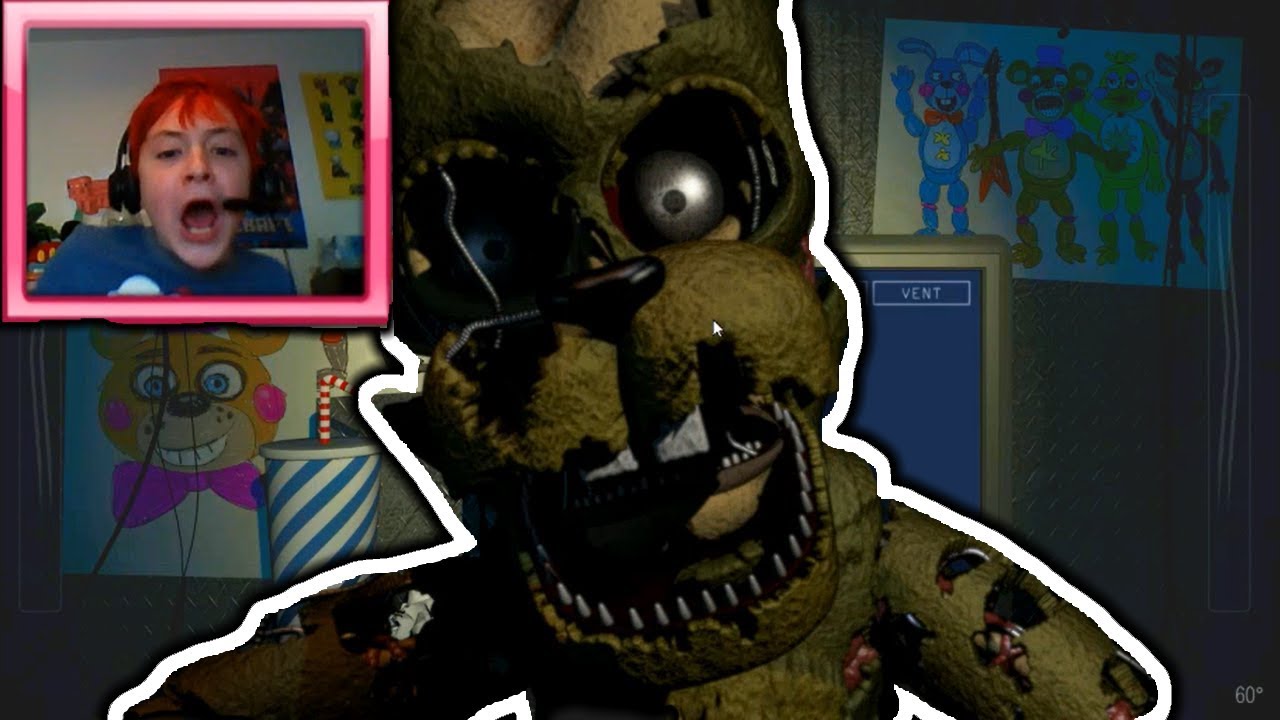 Salvage Springtrap SALVAGED SPRINGTRAP JUMPSCARE | Five Nights at Freddy's 6 #3 - YouTube