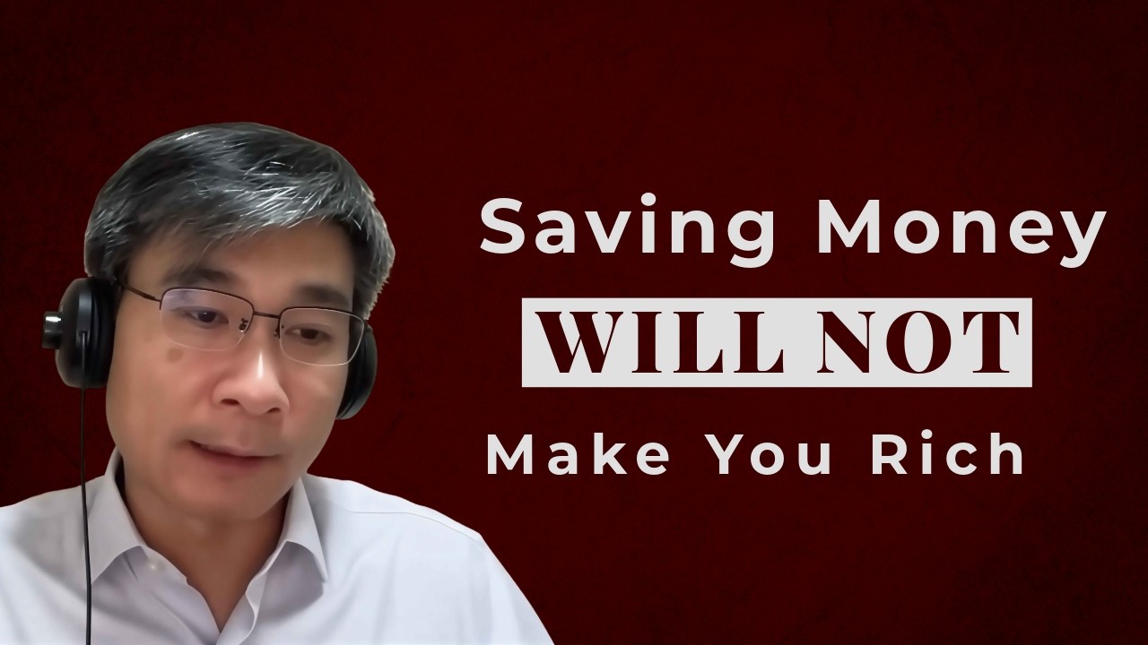 Why Saving Money Alone Will Never Make You Wealthy