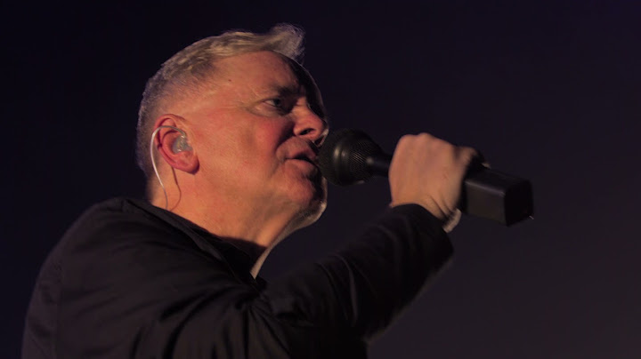 Blue Monday Live version - Live performance video thumbnail