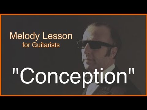 quotConceptionquot George Shearing Melody Lesson for Guitarists