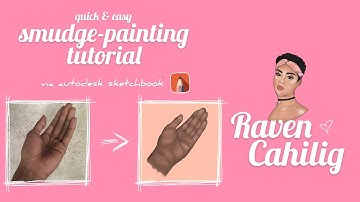 smudge-painting via autodesk sketchbook (quick & easy tutorial)