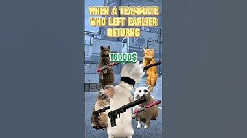 CS2: When a teammate who left earlier returns #cs2funny