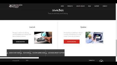 Loading Custom Tunes on your SCT Device
