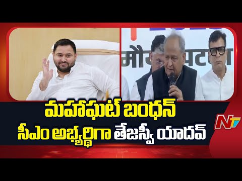 మహాఘట్ బంధన్ సీఎం అభ్యర్థిగా తేజస్వీ యాదవ్ | Tejashwi Yadav | Bihar Assembly Eelections | NTV Telugu - NTVTELUGU