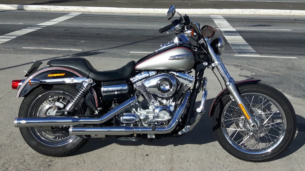 Rodolfinho da Z Testando Harley  Davidson  Dyna  Super Glide 