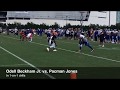 Wide Receiver Tips: Learn how Odell Beckham Jr. Beats 1 on 1