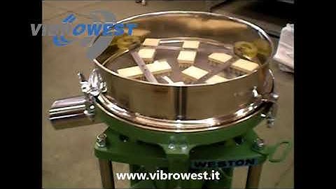 Vibrating screener WESTON with Mesh Deblinding System STARBRUSH - Vibrowest