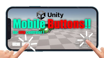 Create mobile UI Buttons for ANY Controller Unity! + Github link