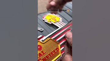 Royal Enfield Bullet Standard Monogram Change #bulletlover #bullet350 #youtubeshorts #shortvideo