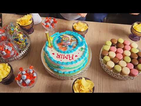 مقتطفات عيد ميلاد ولد لوستي Bon Anniversaire أمير عقبال مية سنه انشالله