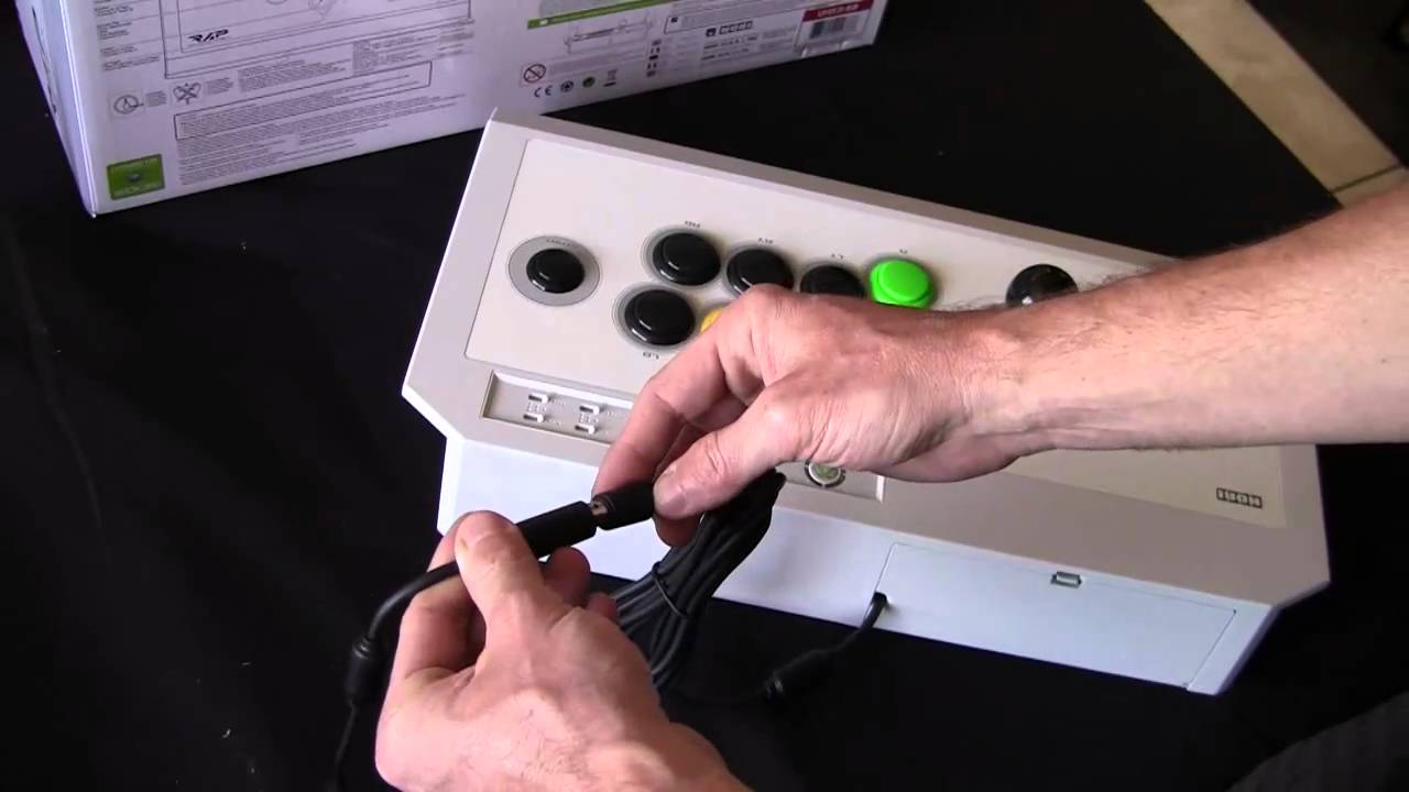 Hori Real Arcade Pro Vx Sa Xbox 360 Unboxing Youtube