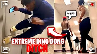 EXTREME DING DONG DITCH IN THE HOOD!! PT4 *GONE WRONG*