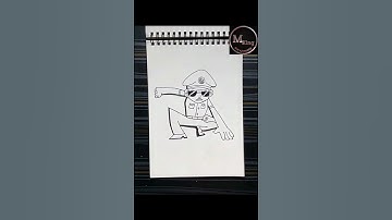 Little Singham easy drawing / 3d art #drawing #art #3d #littlesingham #krishna