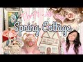 SPRING COTTAGE THRIFT WITH ME   HUGE HAUL 🌷 SHABBY CHIC DECOR THRIFTING 2024 🌱