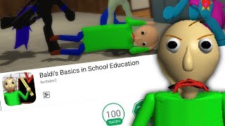 Лего BALDI S BASICS НА ТЕЛЕФОНЕ