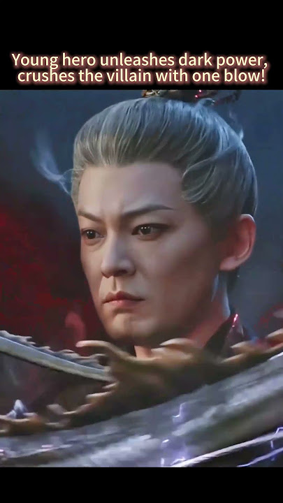 Young hero unleashes dark power, crushes the final villain with one blow!#bloodriver #drama #kungfu