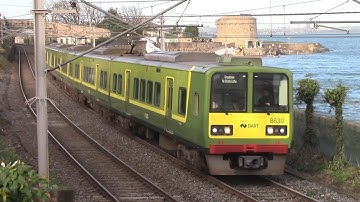 Irish Rail 8520 Class Dart Train 8630 - Salthill & Monkstown, Dublin