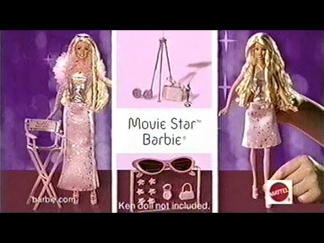 Movie Star Barbie Commercial, Oct 20 2003