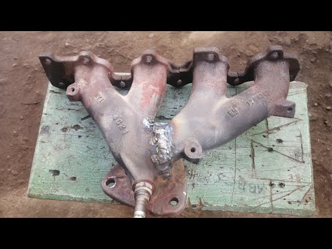 Покраска выпускного коллектора автомобиля