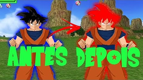 DRAGON BALL Z TENKAICHI TAG TEAM:COMO MODIFICAR TEXTURA DO JEITO QUE VOCÊ QUISER