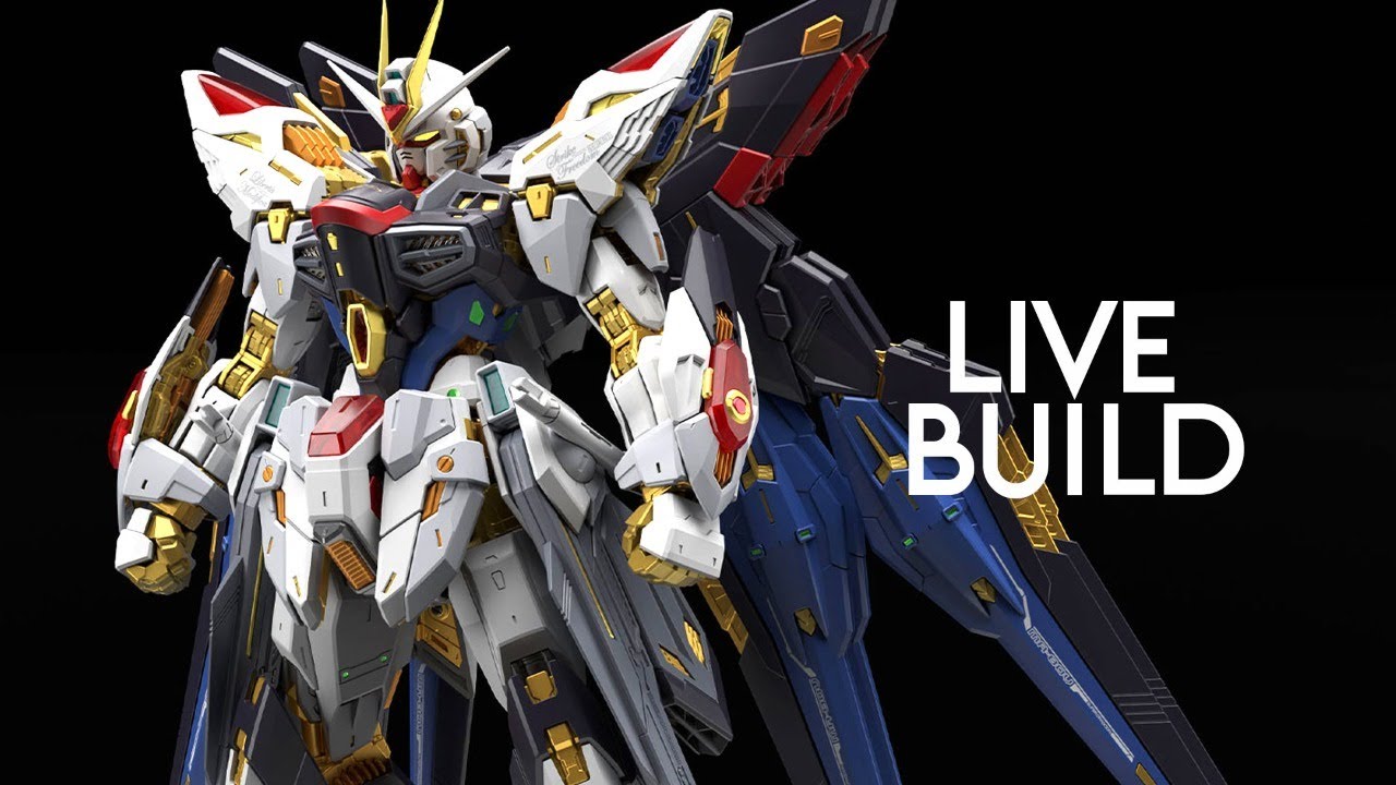MGEX Strike Freedom Gundam LIVE BUILD! Pt.1 - YouTube